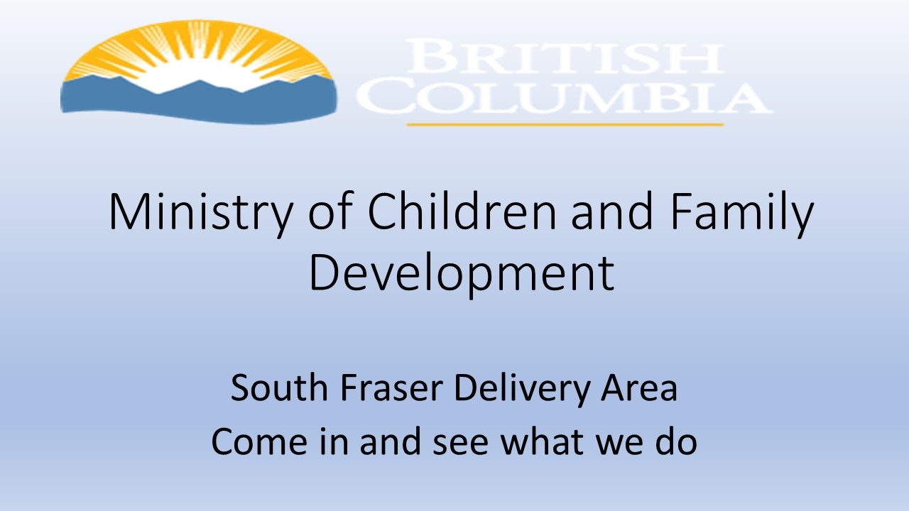 Ministry of Children and Family Development - South Fraser logo